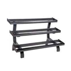 Стойка для гантелей трехрядная Original Fittools FT-H3-15 (на 15 пар)