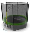 Батут EVO Jump External 10ft Lower net с внешней сеткой, лестницей и нижней сетью