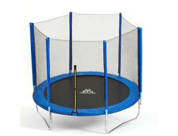 Батут DFC Trampoline Fitness с сеткой 14ft