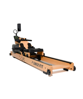 Гребной тренажер UNIXFIT Wood Rower Light