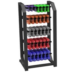 Стойка для виниловых гантелей  вертикальная (до 60 пар) FT-VertVDR-60