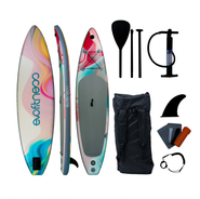 SUP борд EVO FITNESS SUP Cherry (335*78*15)