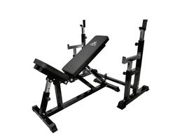 Скамья со стойками под штангу DFC DZ005ABB