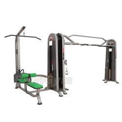 Тренажер кроссовер + вертикальная и горизонтальная тяга CST - 069