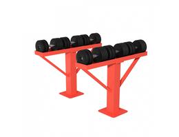 Комплект стоек с гантелями 6, 10, 15 кг Iron King S205