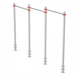 Перекладины стационарные разноуровневые Iron King S724