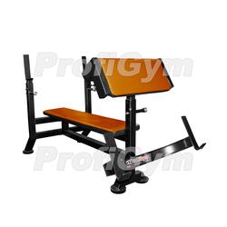 Скамья-стойка для жима штанги лежа + скамья Скотта СК-0320-H