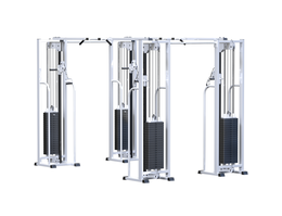 Двойной кроссовер на базе блочной рамы (стек 4х100кг) AR081.4х100