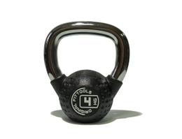 Гиря 4 кг с хромированной ручкой OriginalFitTools FT-KB-CPU-4