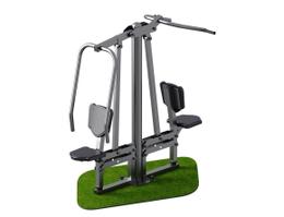 Вертикальная тяга + жим сидя ARMS053