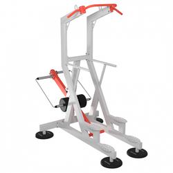 Подтягивание и отжимание на брусьях с противовесом Iron King S413