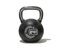 Гиря 24 кг с хромированной ручкой OriginalFitTools FT-KB-CPU-24