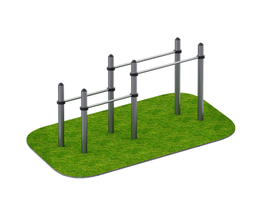 Брусья двойные для отжиманий ARWOK027