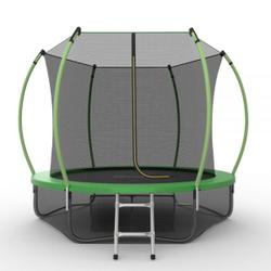 Батут EVO Jump Internal 8ft с внутренней сеткой и лестницей + нижняя сеть  Lower net