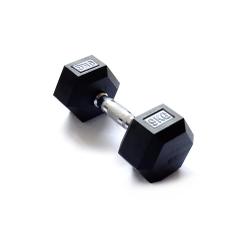 Гантель гексагональная обрезиненная 9 кг Original Fittools FT-HEX-09T