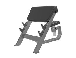 Скамья для бицепса с сиденьем. Скамья Скотта DHZ (Seated Preacher Curl) A-3044