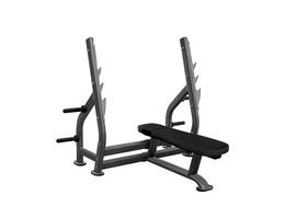 Олимпийская горизонтальная скамья со стойками Aerofit IT7014